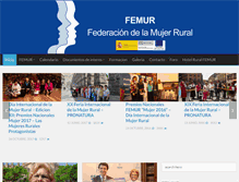 Tablet Screenshot of femur.es