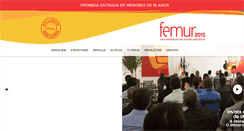 Desktop Screenshot of femur.com.br
